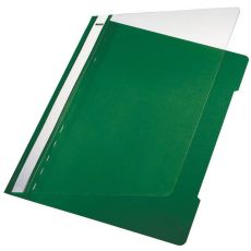 Leitz 4191 Schnellhefter - A4, langes Beschriftungsfeld, PVC, grün