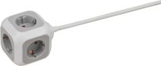 Brennenstuhl 1150090 ALEA-Power Steckdosenwürfel 4-fach, 1,4m H05VV-F 3G1,5