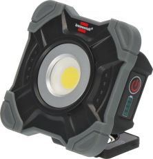 Brennenstuhl 1173700005 Akku LED Arbeitsstrahler SH 1000 MA (1000lm, IP54, Akku LED Arbeitsleuchte mit Magnet und Karabinerring, robustes Gehäuse), Schwarz, Grau