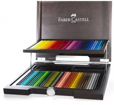 FABER-CASTELL Buntstifte POLYCHROMOS, 72er Holzkoffer