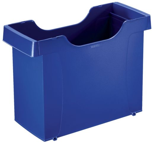 Leitz 1908 Hängemappenbox Uni-Box Plus, für Hängemappen A4, Polystyrol, blau