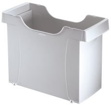Leitz 1908 Hängemappenbox Uni-Box Plus, für Hängemappen A4, Polystyrol, grau