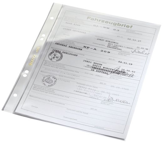 Leitz 4735 Prospekthülle Super Premium, A5, PVC, dokumentenecht, glasklar