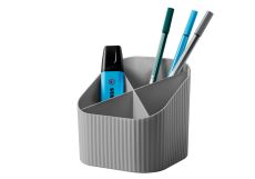 HAN Schreibtischköcher Re-X-LOOP – say yes to 100% recycled, modernes, junges Design für alle Schreibtischutensilien, dunkelgrau, 17238-991