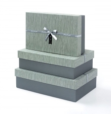 Geschenkboxen 3er FSC-Mix