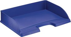 Leitz 5218 Briefkorb Standard Plus, A4 quer, Polystyrol, blau
