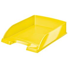 Leitz 5226 Briefkorb Plus WOW - A4, Polystyrol, gelb metallic