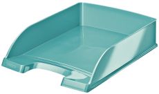 Leitz 5226 Briefkorb Plus WOW - A4, Polystyrol, eisblau