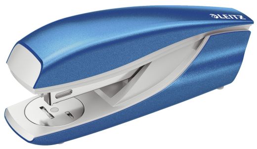 Leitz 5502 Büroheftgerät NeXXt - 30 Blatt, blau metallic