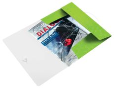 Leitz 4599 Eckspannermappe WOW - A4, PP, grün metallic