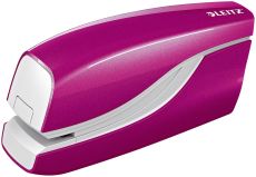 Leitz 5566 Elektrisches Heftgerät WOW - 10 Blatt, pink metallic