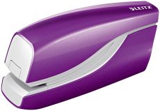 Leitz 5566 Elektrisches Heftgerät WOW - 10 Blatt, violett