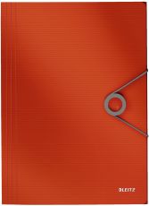 Leitz 4563 Dreiflügelmappe Solid - A4, PP, hellrot