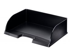 LEITZ Briefablage Plus Jumbo, DIN A4 quer, schwarz