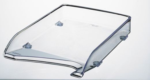 LEITZ Briefablage Elegant, DIN A4, Polystyrol, glasklar