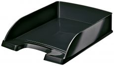 LEITZ Briefablage Plus WOW, A4, Polystyrol, schwarz