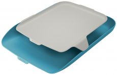 LEITZ Briefablage Cosy inkl. Organizer, DIN A4, blau