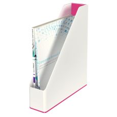 LEITZ Stehsammler WOW Duo Colour, DIN A4, Polystyrol, pink 53621023