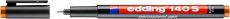 Permanent Pen edding 140 S, 0,3 mm, orange
