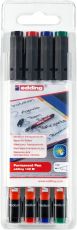 Permanent Pen edding 142 M, 1 mm, sortiert