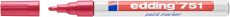 Lackmarker 751, 1 - 2 mm, rot