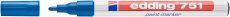 Lackmarker 751, 1 - 2 mm, blau