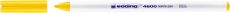 Textilpen edding 4600, Rundspitze, 1 mm, gelb