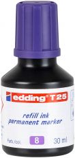 Nachfülltinte edding T 25, für edding Permanentmarker, 30 ml, violett