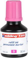 Nachfülltinte edding T 25, für edding Permanentmarker, 30 ml, rosa
