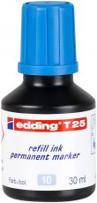 Nachfülltinte edding T 25, für edding Permanentmarker, 30 ml, hellblau