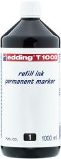 Nachfülltinte edding T 1000, f.edding Perm.m., 1000 ml, schwarz