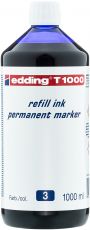 Nachfülltinte edding T 1000, f.edding Perm.m., 1000 ml, blau