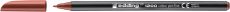 Fasermaler edding 1200 colourpen, 1 mm, braun