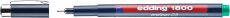 Faserzeichner edding 1800 profipen 0.5, ca. 0,5 mm, grün
