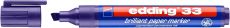 Pigmentmarker edding 33 brilliant paper marker, 1 - 5 mm, violett