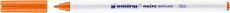 Textilpen edding 4600, Rundspitze, 1 mm, orange