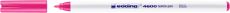 Textilpen edding 4600, Rundspitze, 1 mm, rosa