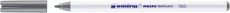 Textilpen edding 4600, Rundspitze, 1 mm, grau