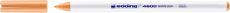 Textilpen edding 4600, Rundspitze, 1 mm, hellorange