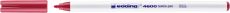 Textilpen edding 4600, Rundspitze, 1 mm, karminrot