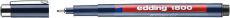 Faserzeichner edding 1800, 0,7 mm, schwarz