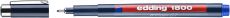 Faserzeichner edding 1800, 0,7 mm, blau