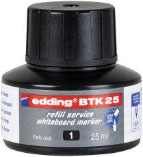 Nachfülltinte edding BTK 25, f.edding Boardm., 25 ml, schwarz