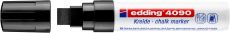 Kreidemarker edding 4090, 4 - 15 mm, schwarz