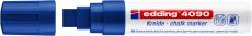 Kreidemarker edding 4090, 4 - 15 mm, blau