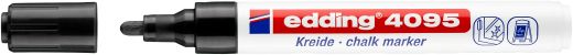 Kreidemarker edding 4095, 2 - 3 mm, schwarz