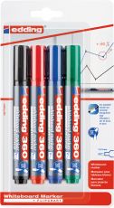 Whiteboardmarker edding 360, nachfüllbar, 1,5 - 3mm, sortiert