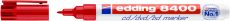 edding 8400 CD/DVD/BD marker, ca. 0,5 - 1 mm, rot
