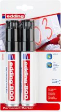 Permanentmarker 800, nachfüllbar, 4 - 12 mm, schwarz