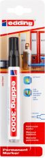 Permanentmarker edding 3000 Org. &Beschriften zu Hause, nachfüllbar, 1,5-3 mm,sw